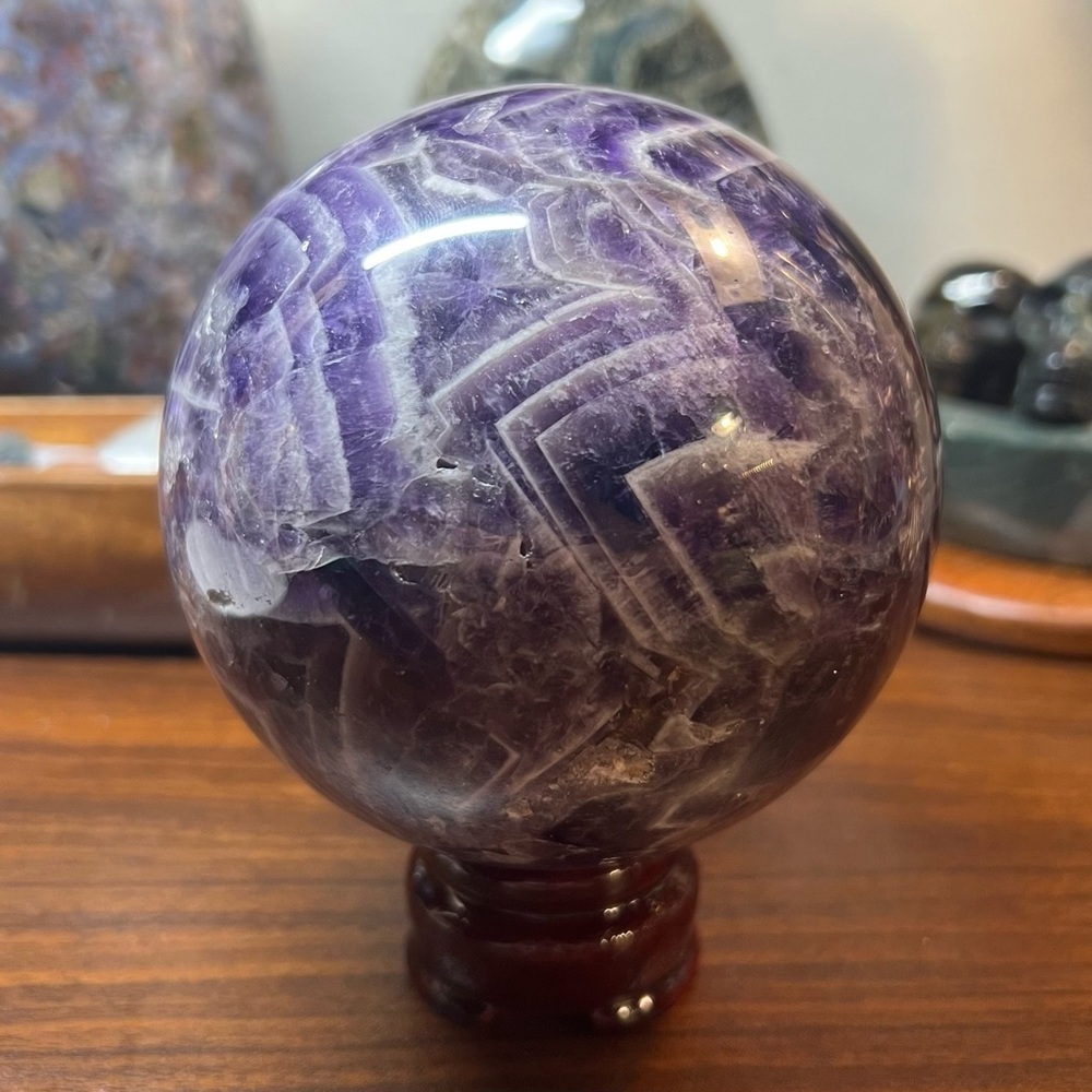 Large 2.86lb Dream Amethyst Sphere (1298g) 🔮
